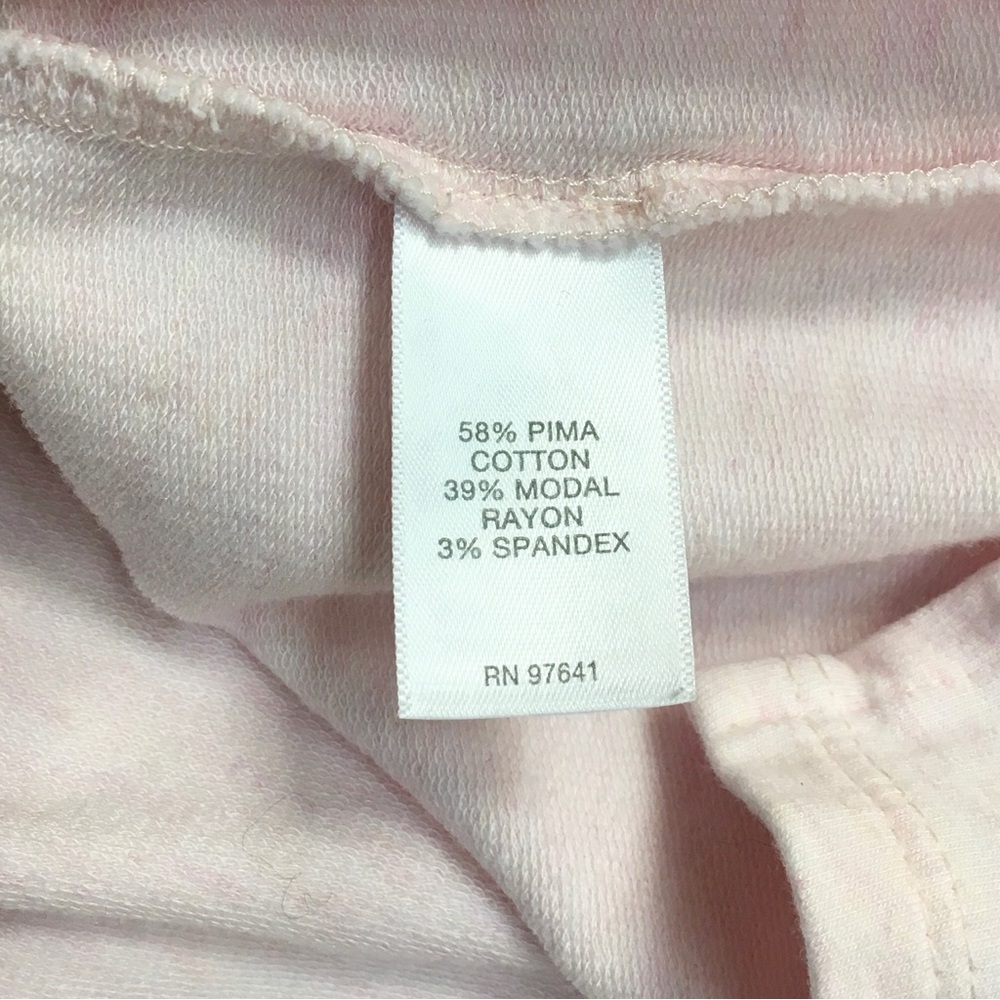 Pure Jill Pima Cotton Blend Jersey Knit Light Pink Long Sleeve Top J. Jill XLp - Picture 6 of 8